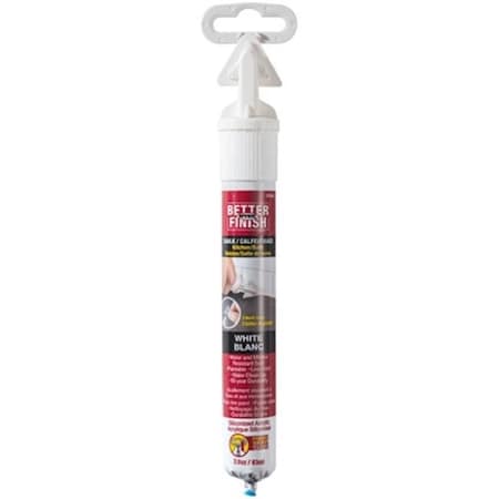 Hyde Tools 264452 2.8 Oz Siliconized Acrylic Caulk For Kitchen & Bath; Clear